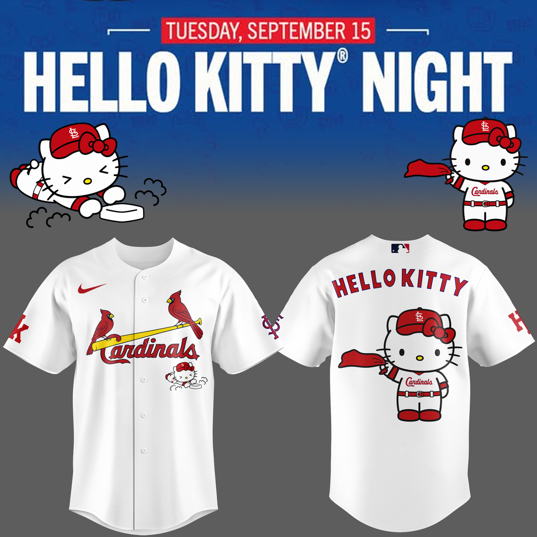St. Louis Cardinals x Hello Kitty Night Game 2026 Exclusives Jersey