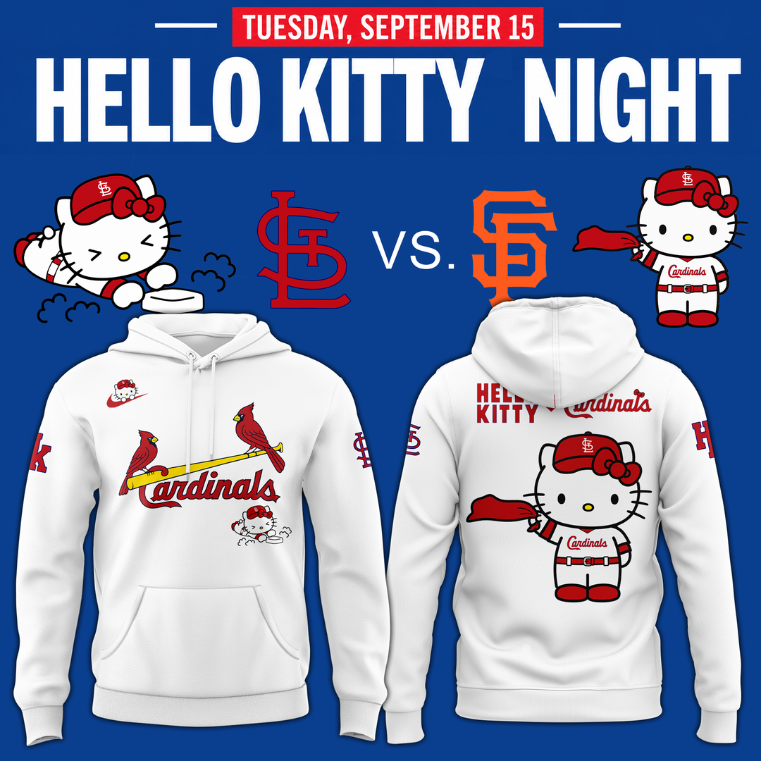 St. Louis Cardinals x Hello Kitty Night Game 2026 Exclusives Hoodie