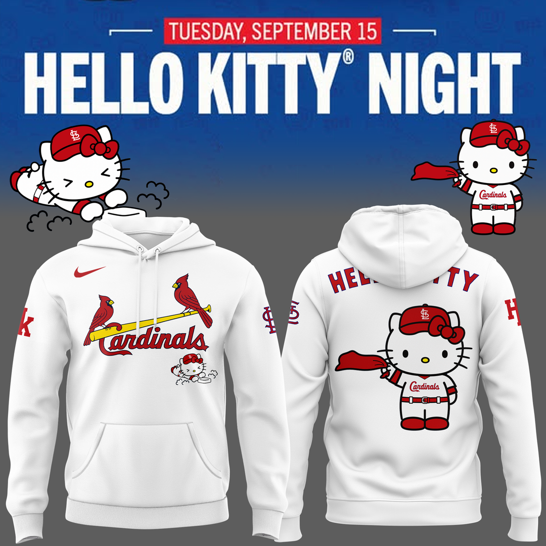 St. Louis Cardinals x Hello Kitty Night Game 2026 Exclusives Hoodie