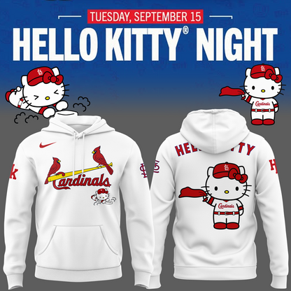 St. Louis Cardinals x Hello Kitty Night Game 2026 Exclusives Hoodie