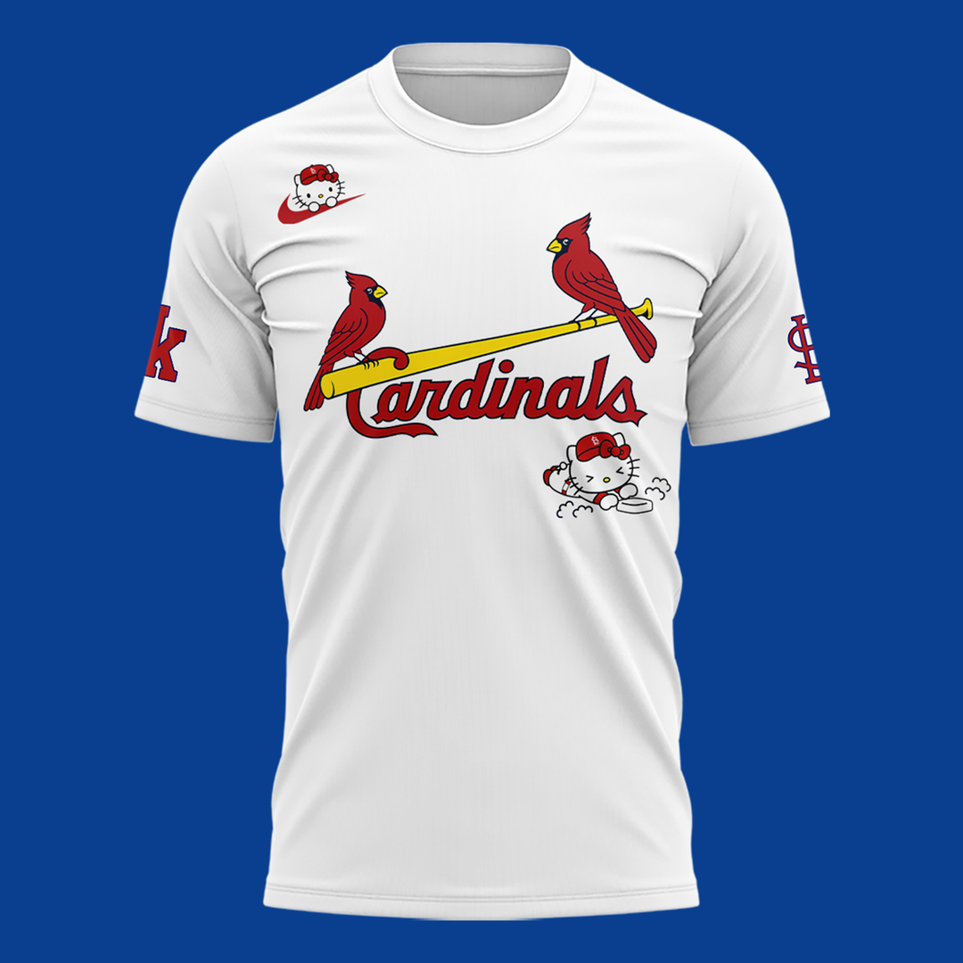 St. Louis Cardinals x Hello Kitty Night Game 2026 Exclusives T-Shirt