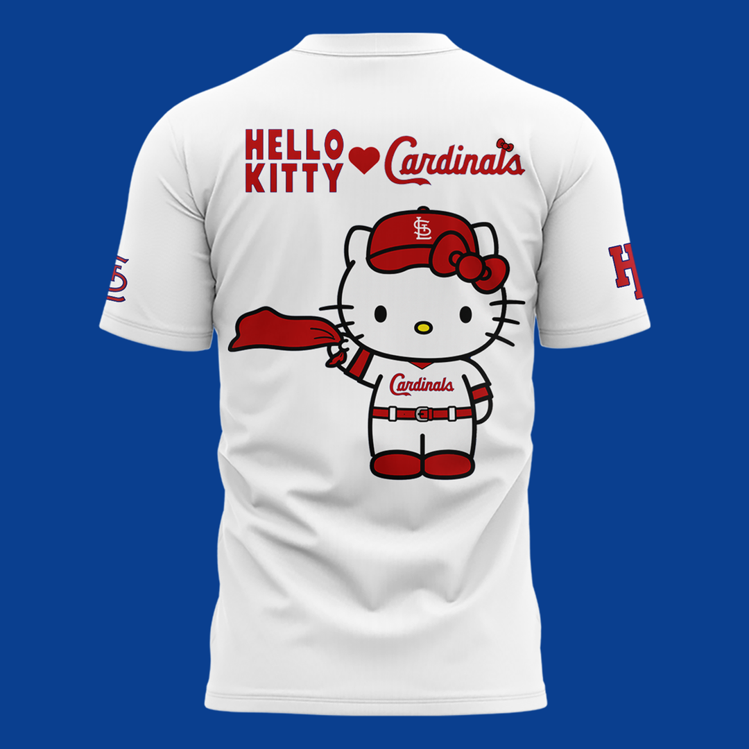 St. Louis Cardinals x Hello Kitty Night Game 2026 Exclusives T-Shirt