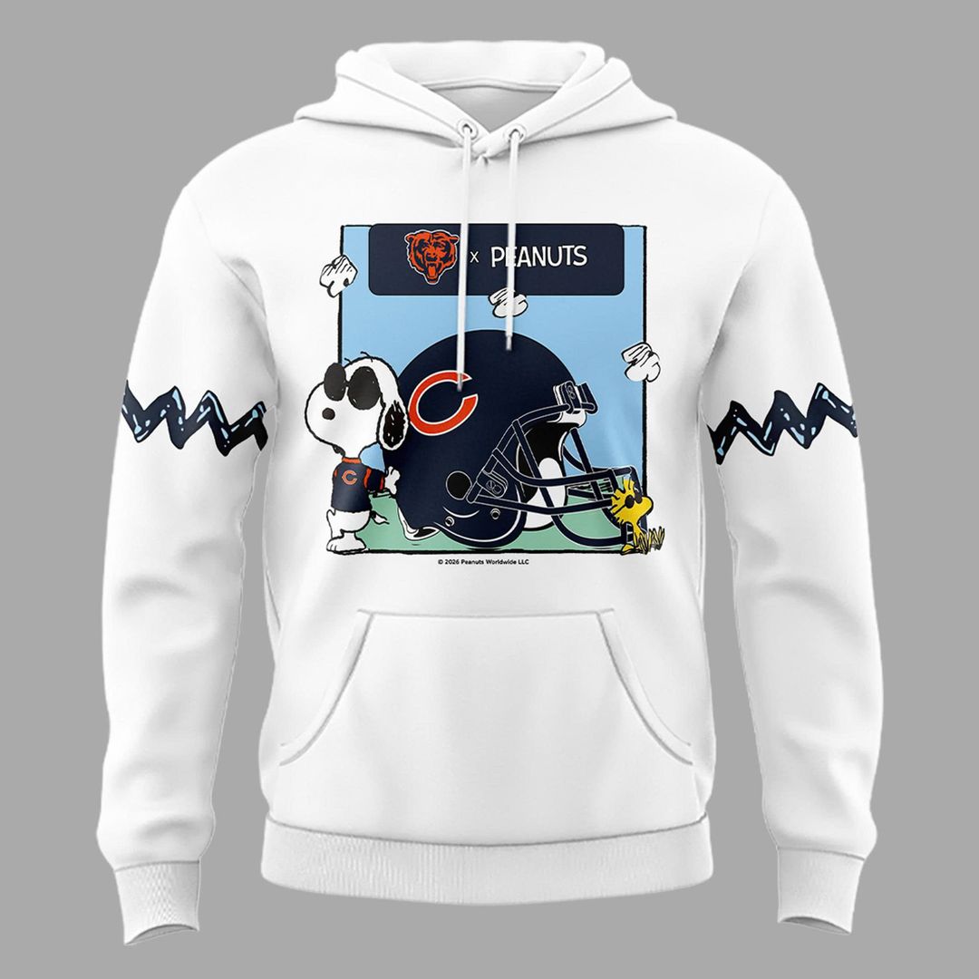 The Bears x Peanuts Kids "BEARS WIN" Hoodie