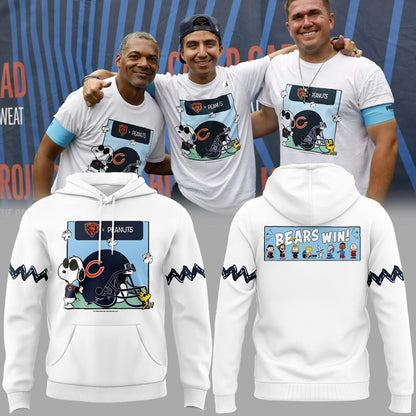 The Bears x Peanuts Kids "BEARS WIN" Hoodie