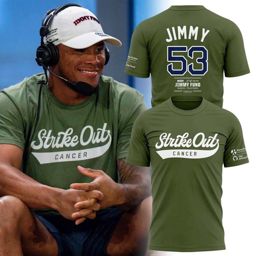 Special The Jimmy Fund x Boston Red Sox 2026 Strike Out Cancer T-Shirt