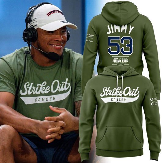 Special The Jimmy Fund x Boston Red Sox 2026 Strike Out Cancer Hoodie