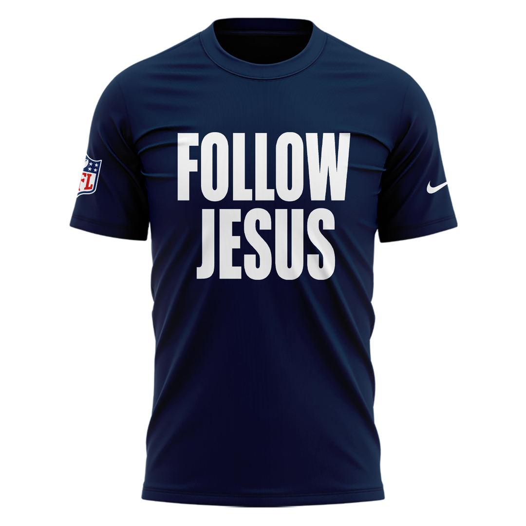 Limited Edition Denver Broncos "Follow Jesus" Tshirt