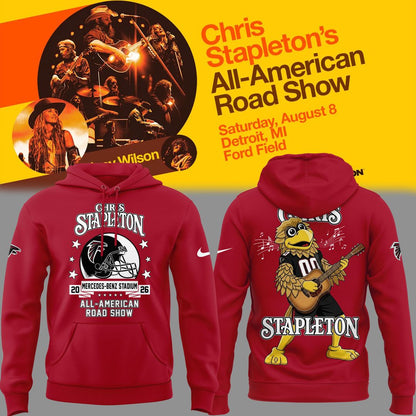 Chris Stapleton x Atlanta Falcons - All American Road Show 2026 Hoodie