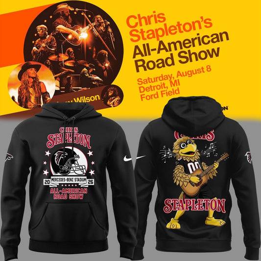 Chris Stapleton x Atlanta Falcons - All American Road Show 2026 Hoodie