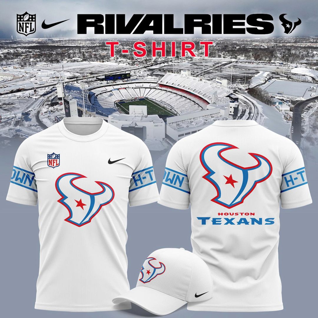 Houston Texans Rivalries Football 2026 T-Shirt