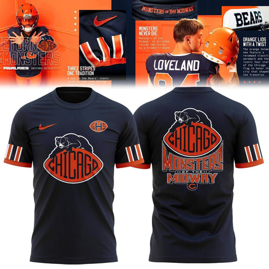 Chicago Bears 2026 Rivalries T-shirt