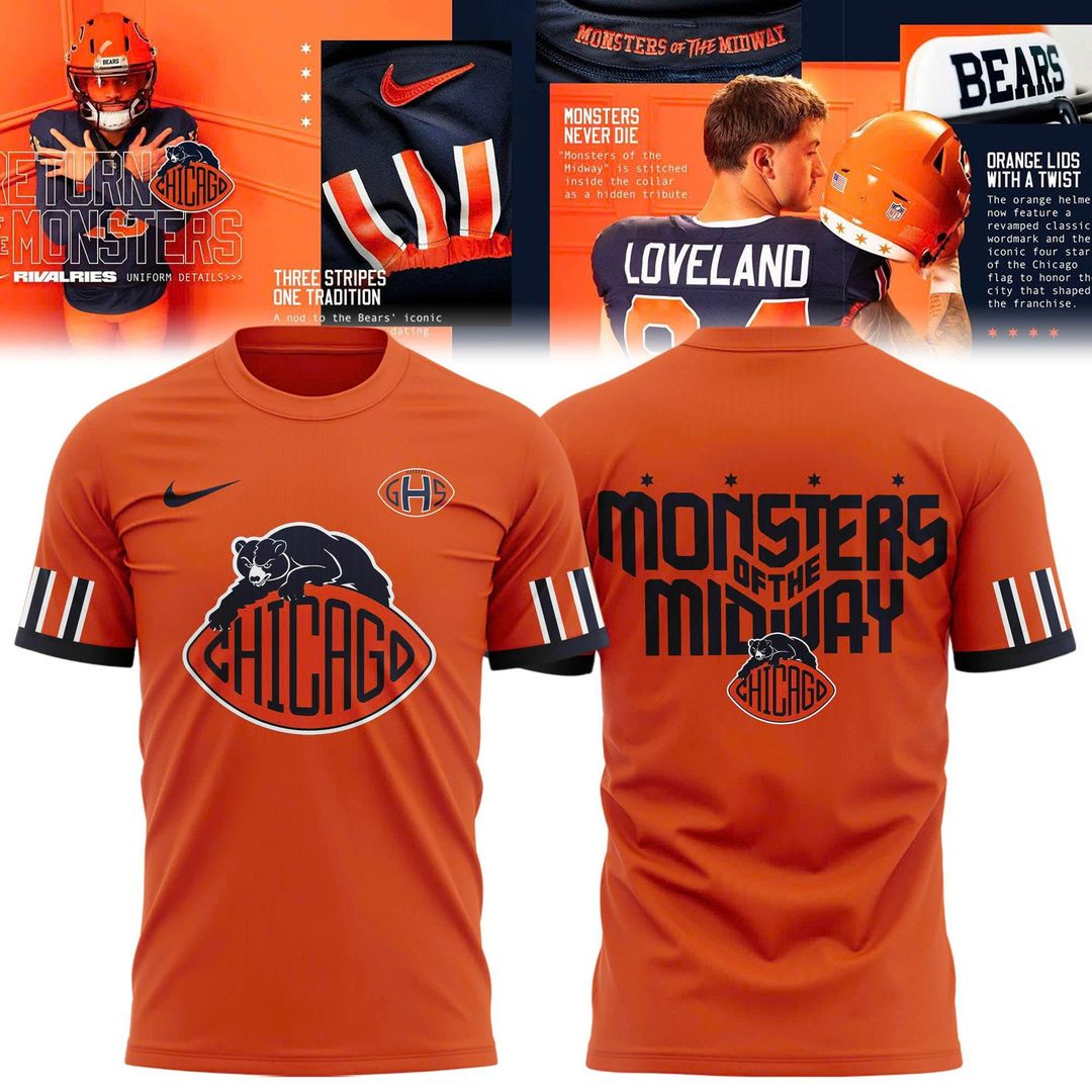 Chicago Bears 2026 Rivalries T-shirt