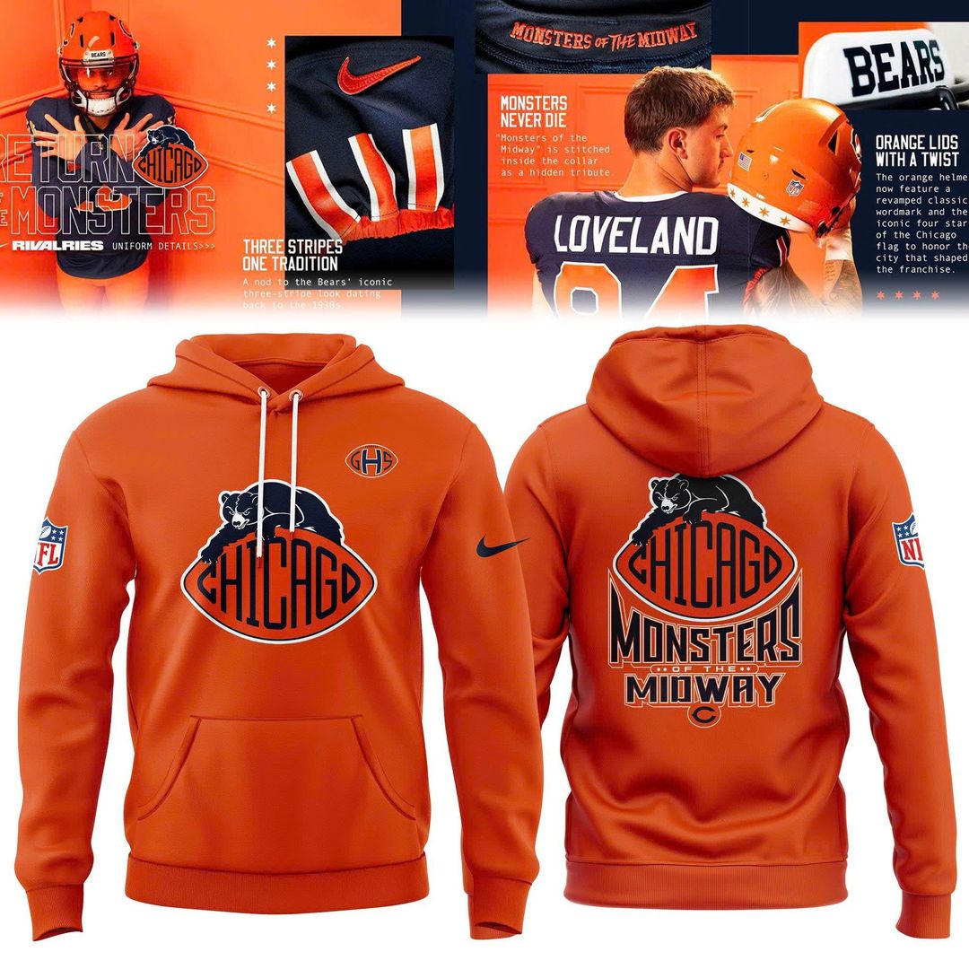 Chicago Bears 2026 Rivalries Special Hoodie