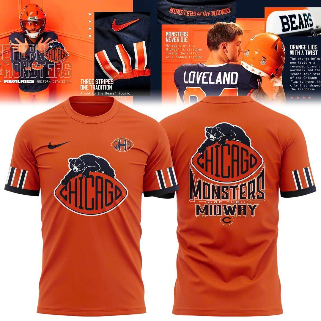 Chicago Bears 2026 Rivalries T-shirt