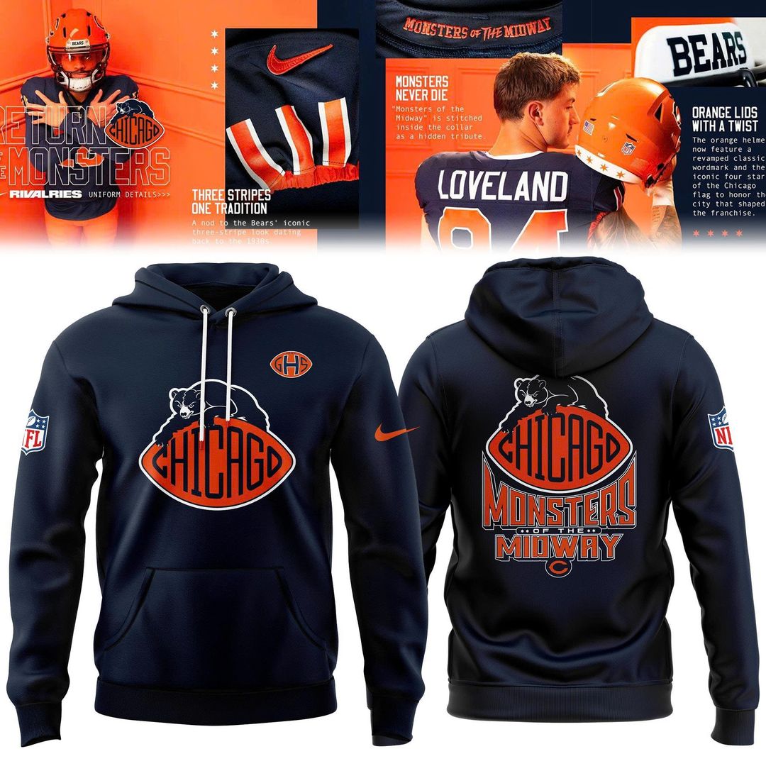 Chicago Bears 2026 Rivalries Special Hoodie