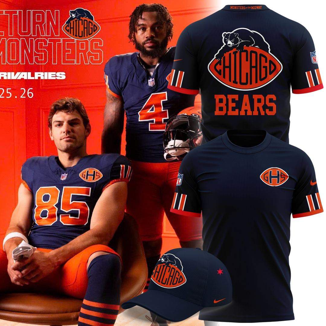 Chicago Bears 2026 Rivalries T-shirt