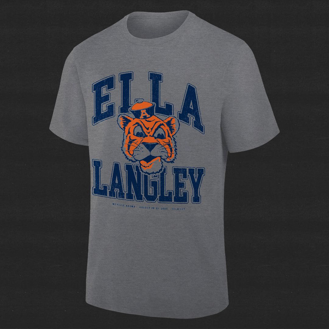 Auburn Tigers x Ella Langley – The Dandelion Tour 2026 Neville Arena Combo T-Shirt