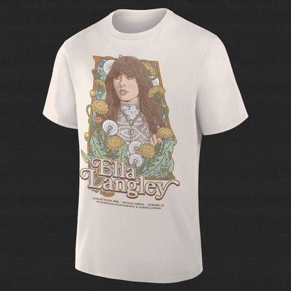 Auburn Tigers x Ella Langley – The Dandelion Tour 2026 Neville Arena Combo T-Shirt