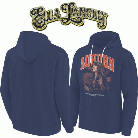 Auburn Tigers x Ella Langley – The Dandelion Tour 2026 Neville Arena Hoodie