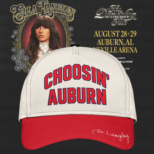 Auburn Tigers x Ella Langley – The Dandelion Tour 2026 Neville Arena Cap