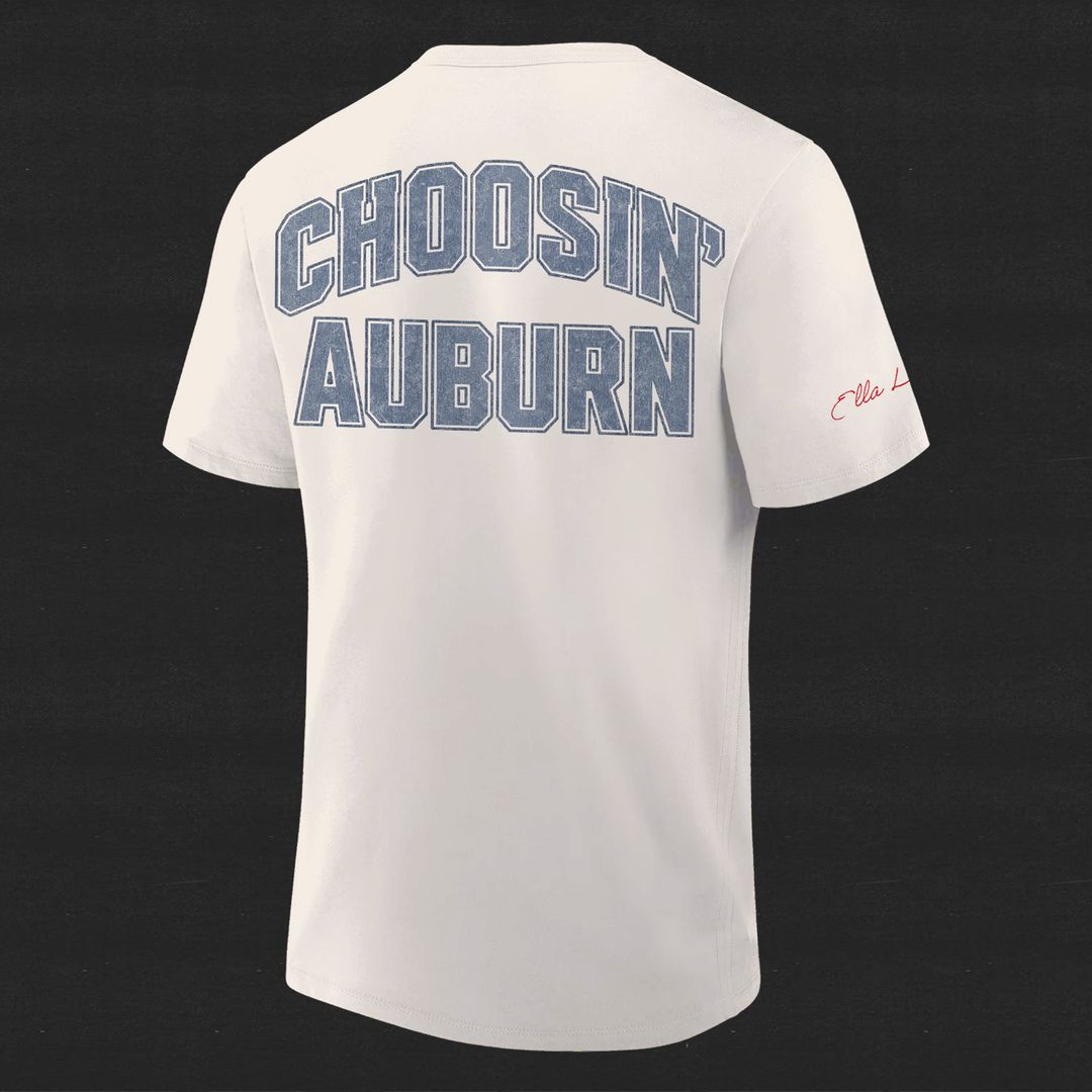 Auburn Tigers x Ella Langley – The Dandelion Tour 2026 Neville Arena Combo T-Shirt