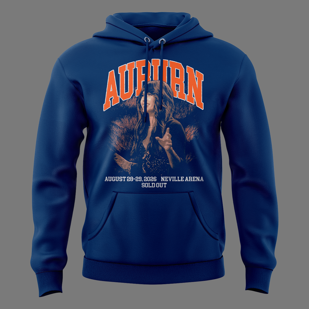 Auburn Tigers x Ella Langley – The Dandelion Tour 2026 Neville Arena Hoodie