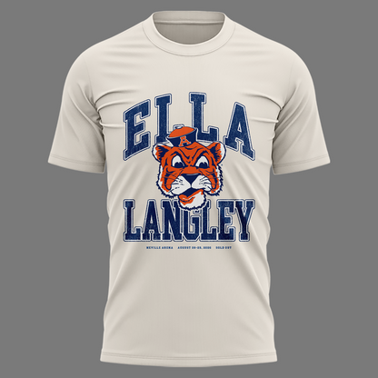 Auburn Tigers x Ella Langley – The Dandelion Tour 2026 Neville Arena Combo T-Shirt