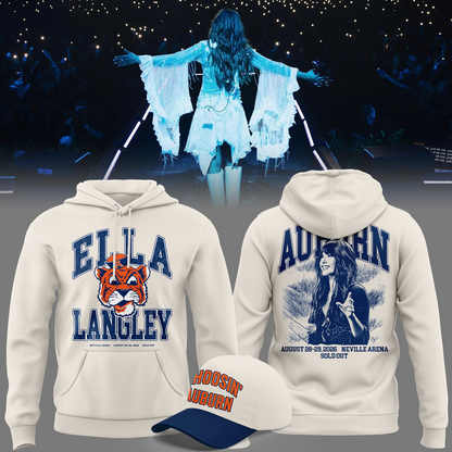 Auburn Tigers x Ella Langley – The Dandelion Tour 2026 Neville Arena Hoodie