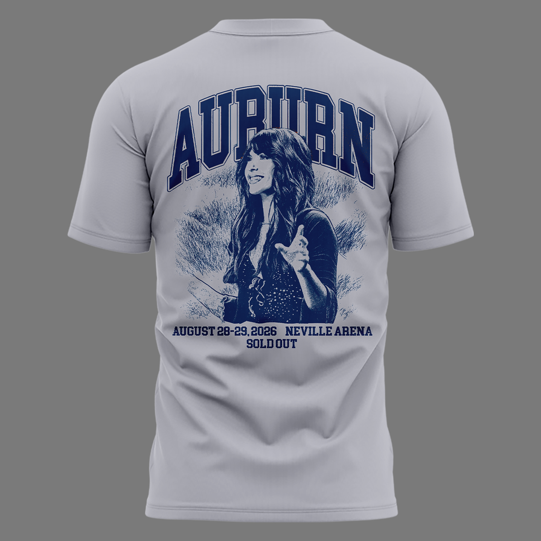 Auburn Tigers x Ella Langley – The Dandelion Tour 2026 Neville Arena Combo T-Shirt