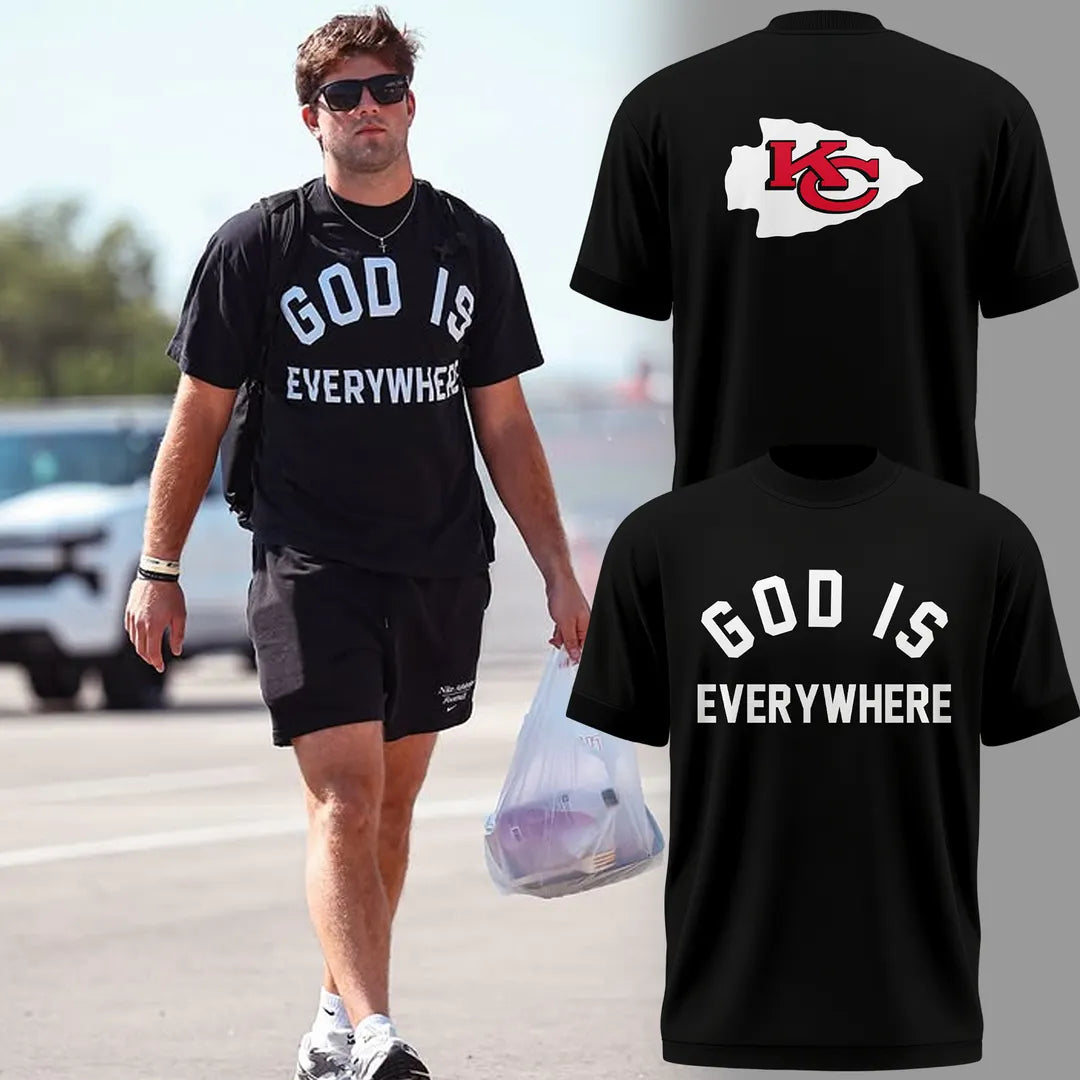 Kansas City Chiefs  “God Is Everywhere” 2026 Combo T-Shirt