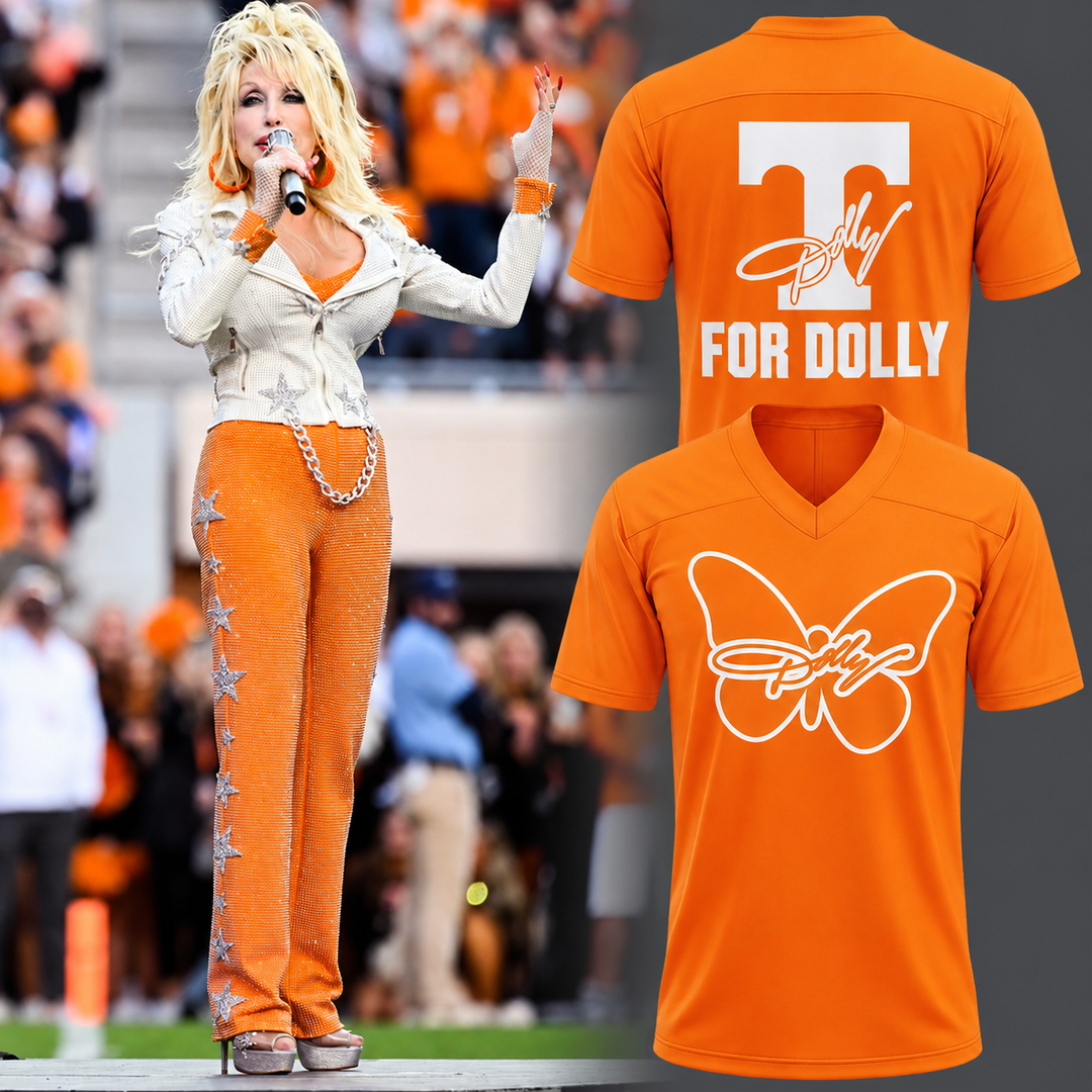 A Tribute to Dolly Parton off Tennessee Football Exclusive Jersey