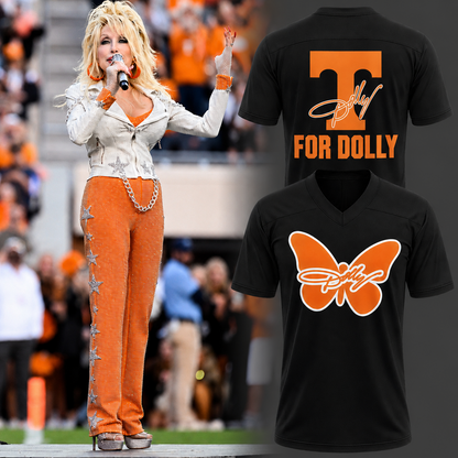 A Tribute to Dolly Parton off Tennessee Football Exclusive Jersey