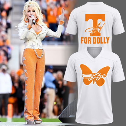 A Tribute to Dolly Parton off Tennessee Football Exclusive Jersey