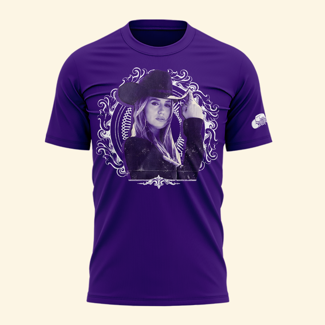 Limited Edition LSU Football x Lainey Wilson White T-Shirt