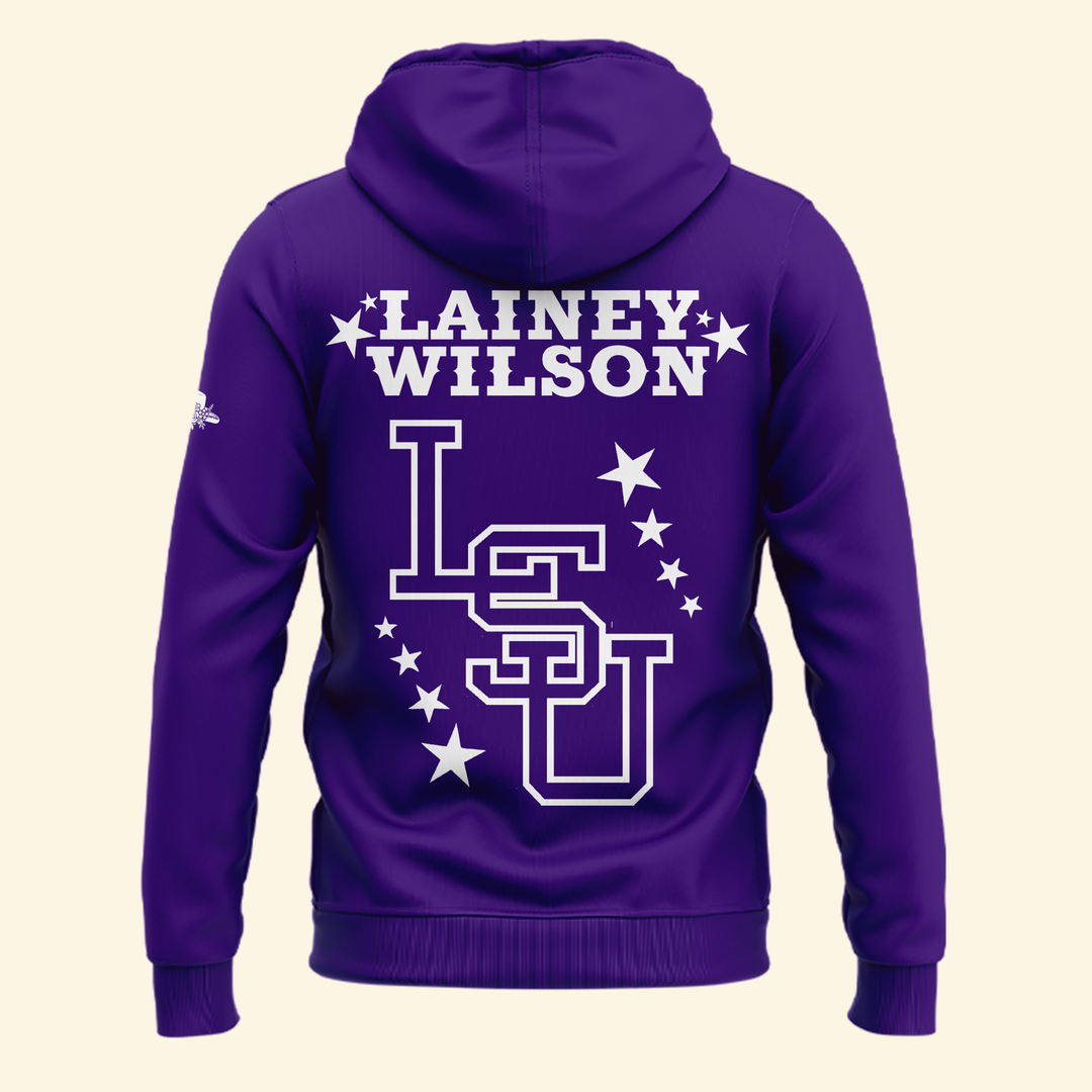 Limited Edition LSU Football x Lainey Wilson Hoodie