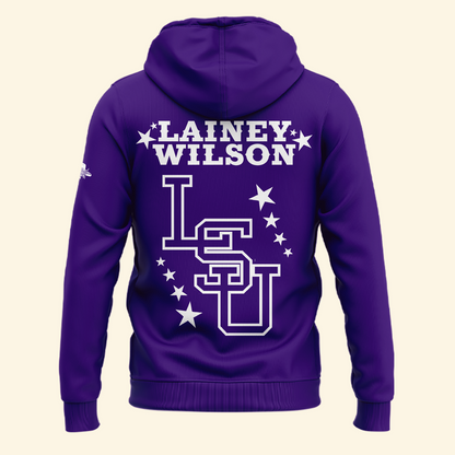 Limited Edition LSU Football x Lainey Wilson Hoodie