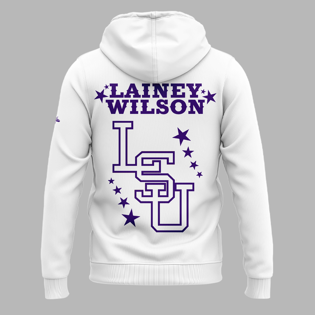 Limited Edition LSU Football x Lainey Wilson Hoodie