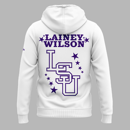 Limited Edition LSU Football x Lainey Wilson Hoodie
