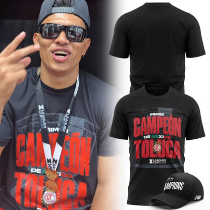 Camiseta Campeón Toluca FC Leagues Cup 2026