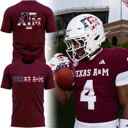 Texas A&M Football "Salute to Service" T-Shirt