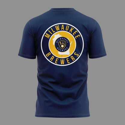 Milwaukee Brewers 2026 Postseason Clinched T-Shirt