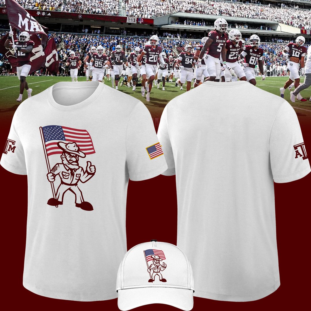 Texas A&M Aggies 12th Man Game Day White T-Shirt