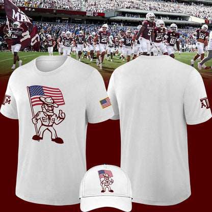 Texas A&M Aggies 12th Man Game Day White T-Shirt