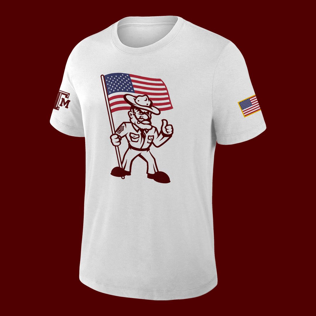 Texas A&M Aggies 12th Man Game Day White T-Shirt