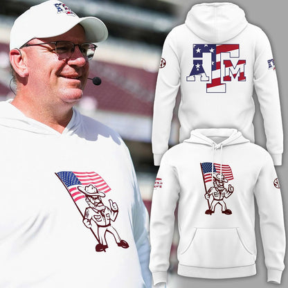 Special 2026 Coach Mike Elko Texas A&M Football Hoodie