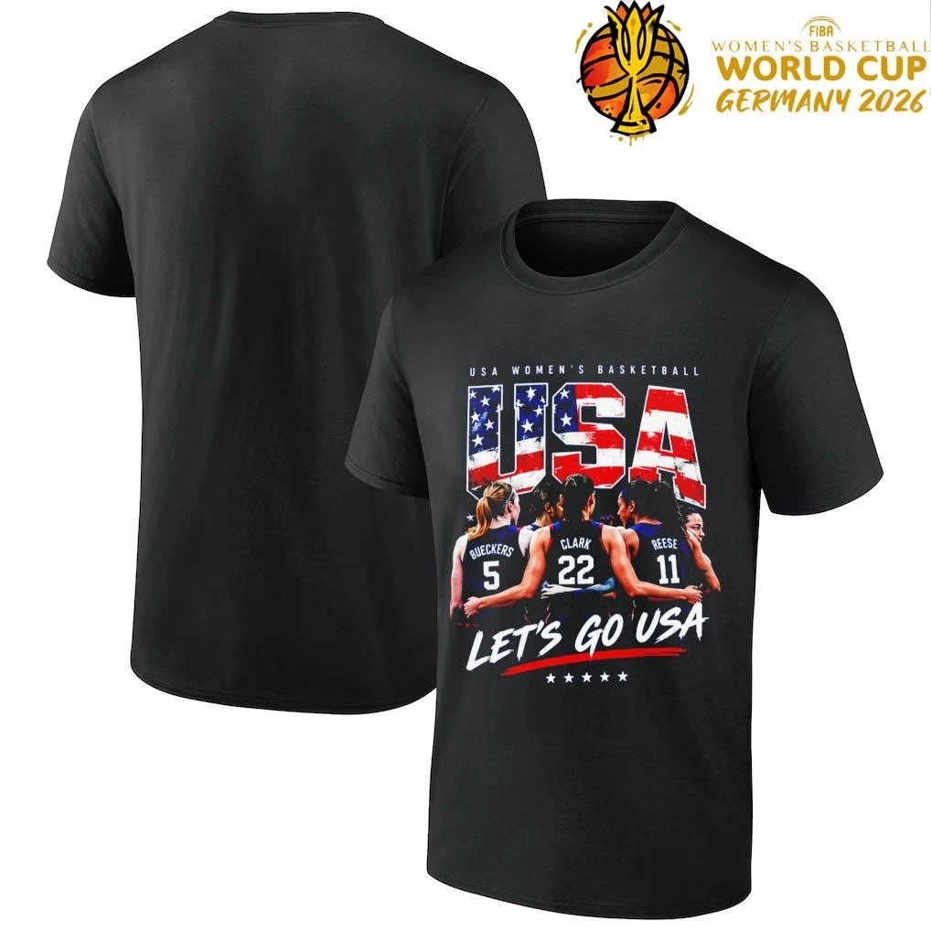 FIBA Women's Basketball World Cup Champion 2026 - Team USA T-Shirt