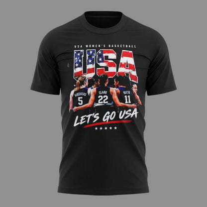 FIBA Women's Basketball World Cup Champion 2026 - Team USA T-Shirt