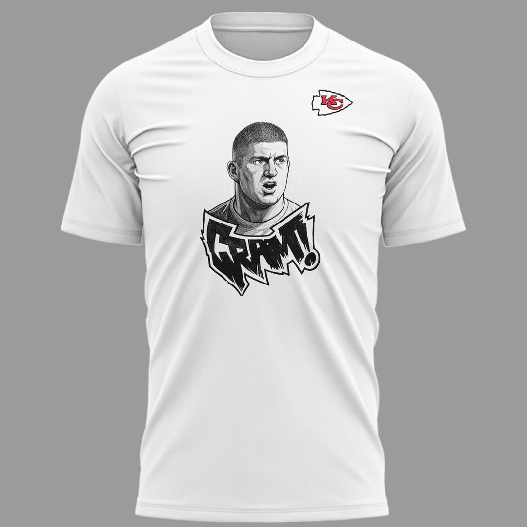 2026 Exclusive George Karlaftis T-Shirt Signatures Print for Kansas City Chiefs fans