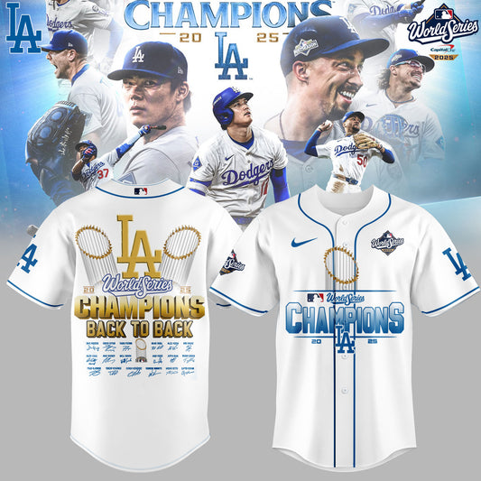 Los Angeles Dodgers x World Series Champion 2025 Jersey Limited Edition