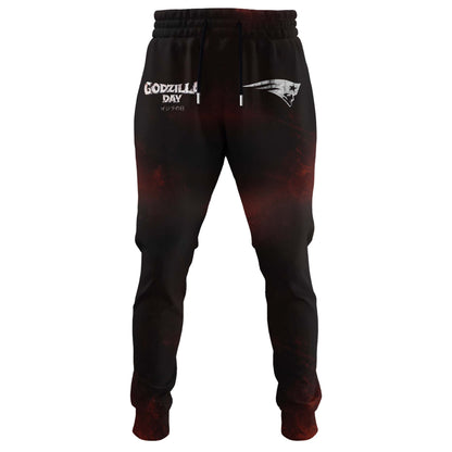 New England Patriots x Happy Godzilla Day Hoodie Limited Edition